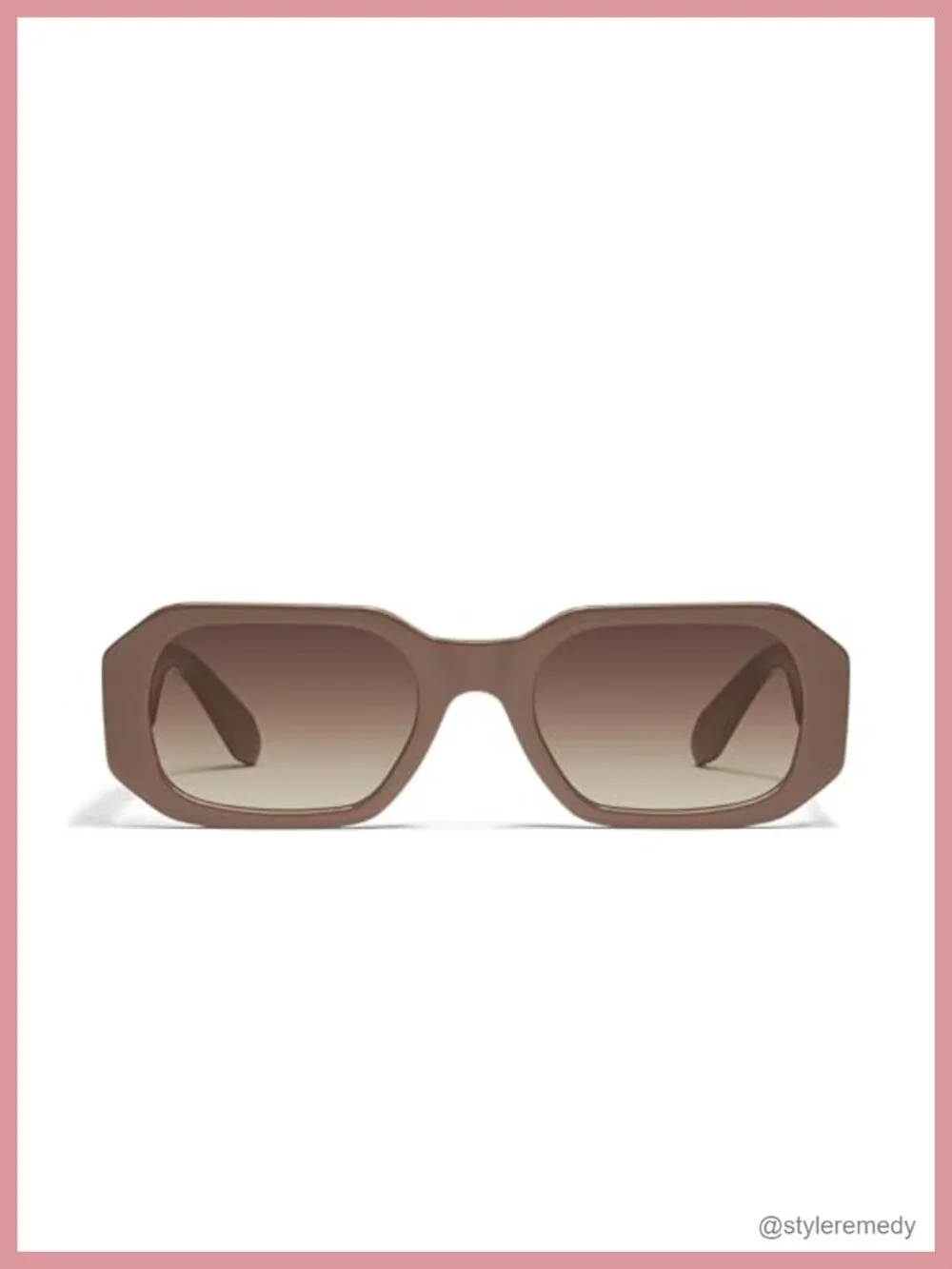Oversized Square Sunglasses with UV Protection for Men and Women